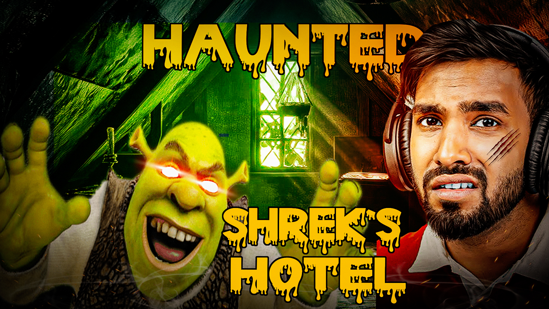 Abstract YouTube thumbnail design