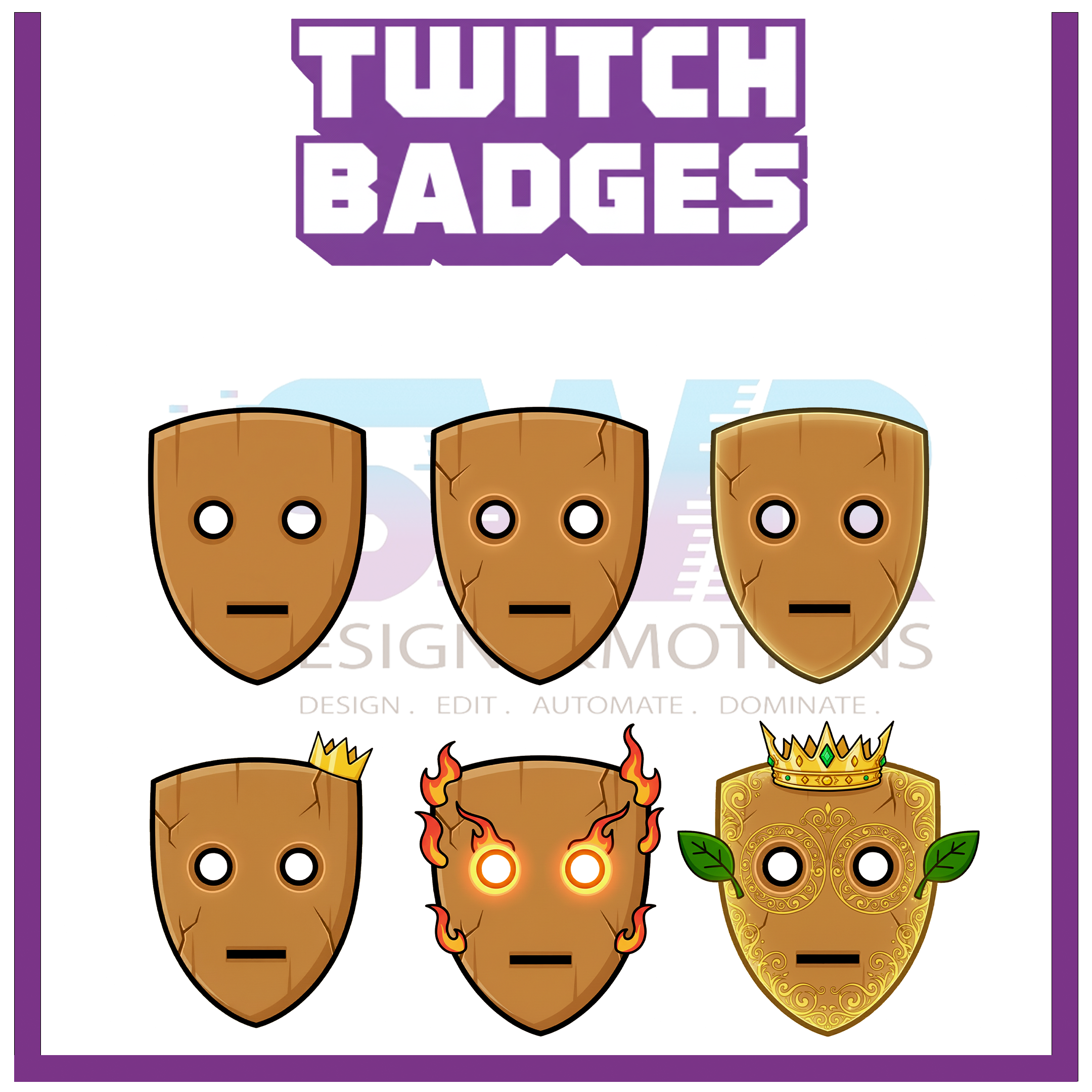 badges