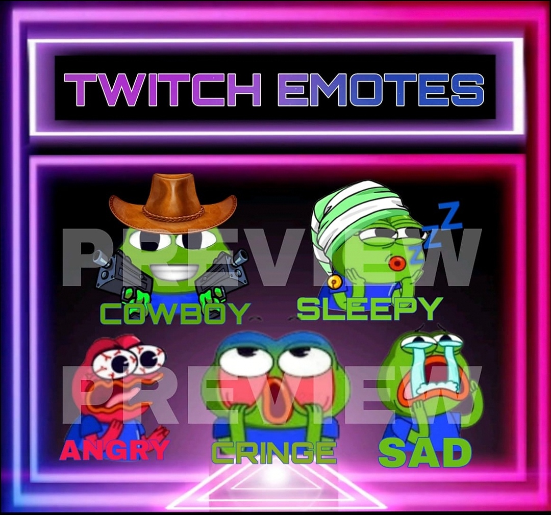 Unique facial emote 5