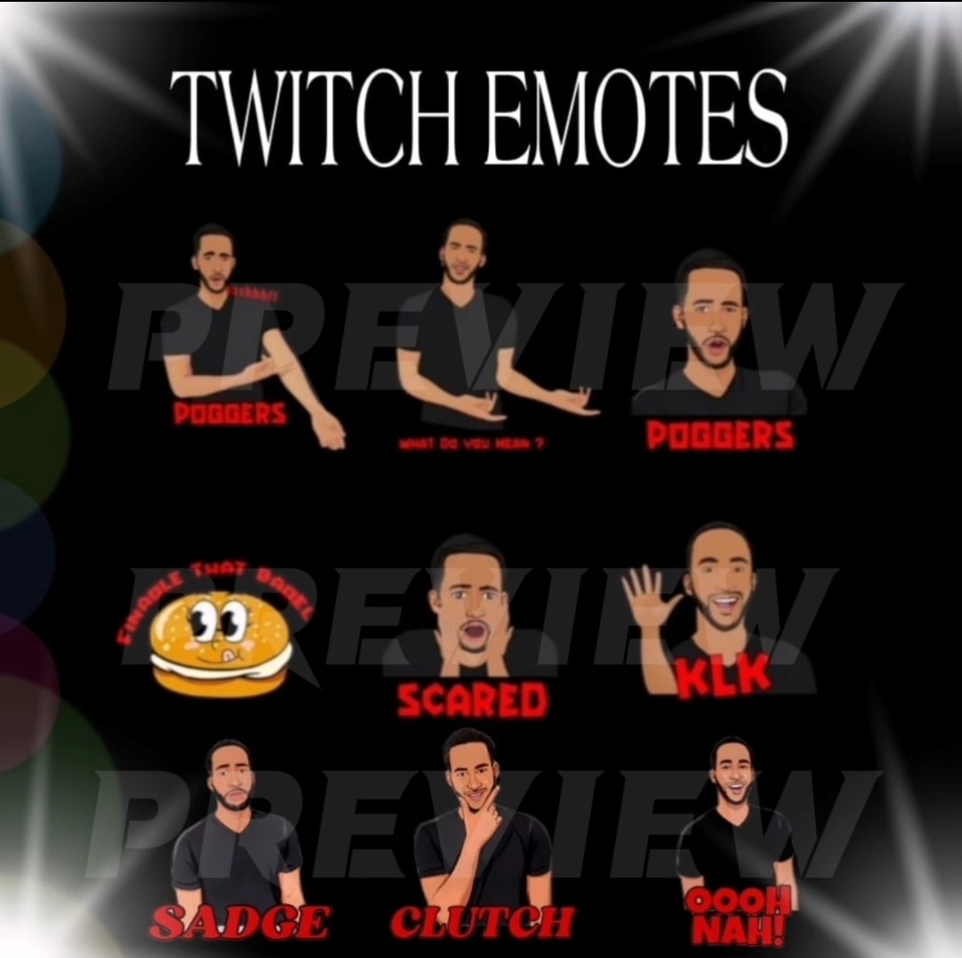 Huawei edited cartoon emote 8